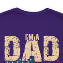 Proud Legacy: Dad, Grandpa, Vietnam Veteran - Military Design T-Shirt Celebrating Family and Service