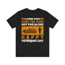 A Hero's Glory: Celebrate Veterans Day with Military Design T-Shirt