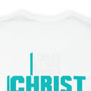 Soft cotton and quality print With Christ Fighting PTSD Awareness T-Shirt