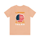 Actions Speak Louder: Military Design T-Shirt - Veterans Lead by Example