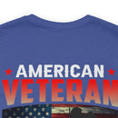 Honored Comrades: Military Design T-Shirt - Walking beside American Veterans with Pride
