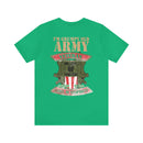 Sarcastic Army Veteran: Military Design T-Shirt - 'I'm a Grumpy Old Army Veteran, My Level of Sarcasm Depends on Your Level of Stupidity