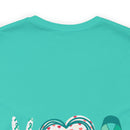 Peace Love Cure: PTSD Awareness Soft Cotton T-Shirt with Quality Print Design