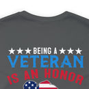 Honored Veteran, Priceless Grandpa: Military Design T-Shirt Celebrating Legacy