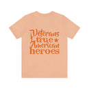 American Heroes: Veterans, True Patriots" Military Design T-Shirt