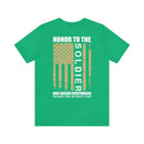 Honor to the Brave: Military Design T-Shirt Saluting Soldiers and Sailors Everywhere