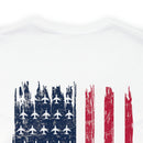US Vector: Military Design T-Shirt Celebrating American Pride and Strength