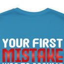 Guardian of Independence: Military Design T-Shirt Asserting Individuality and Defiance of Assumptions