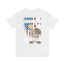 Proud American Veteran: Military Design T-Shirt, Show Your Patriotism!