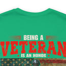 Proud Veteran, Priceless Grandpa: Military Design T-Shirt Celebrating Family and Service