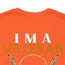 Veteran Themed T-Shirt with 'I Can Fix Stupid' Humorous Military Design