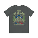 Timeless Commitment: Military Design T-Shirt - 'I'm a Veteran - My Oath of Enlistment Has No Expiration Date