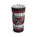 The Strength of a Veteran's Love: Embrace Courage and Devotion with our 20oz Military Design Tumbler