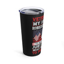 The Unbreakable Bond: Celebrate the Courage of a Veteran Couple with our 20oz Military Design Tumbler