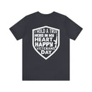 Heartfelt Heroes: Military Design T-Shirt - Honoring Veterans on Their Special Day!