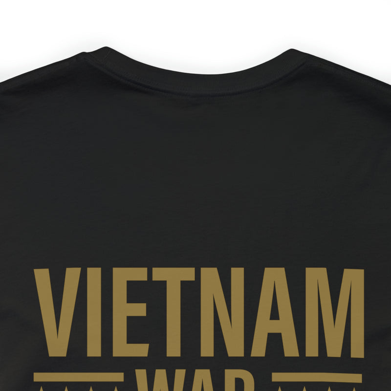 Proud Vietnam War Veteran: Military Design T-Shirt Commemorating Courage and Sacrifice