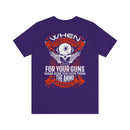 Defending Our Rights: Military Design T-Shirt Emphasizing the Importance of Preparedness and Vigilance