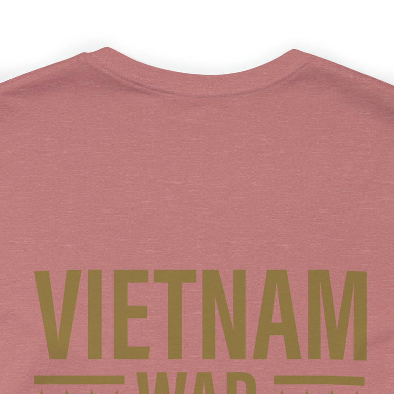 Proud Vietnam War Veteran: Military Design T-Shirt Commemorating Courage and Sacrifice