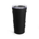 Dad, Grandpa, Navy Veteran: Fearless and Unshaken 20oz Military Design Tumbler - Black Background