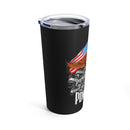 Unforgotten Heroes: 20oz Black Military Tumbler - 'You Are Not Forgotten - POW MIA
