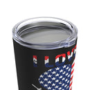 Family Pride: 20oz Military Design Tumbler - Celebrating My Beloved Army National Guard Cousin!