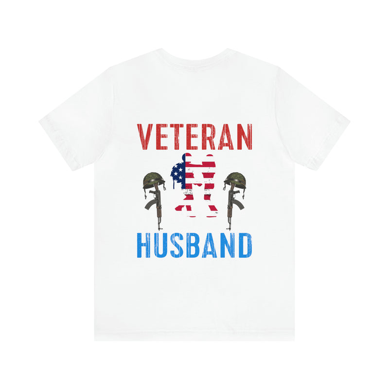 Forever My Hero: Military Design T-Shirt - Honoring My Husband, My Veteran