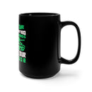 Gratitude Unveiled: 15oz Military Design Black Mug for Appreciation