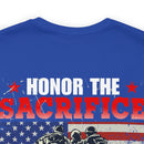 Remembering Sacrifice, Honoring Service: Military T-Shirt with Inspiring Design
