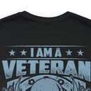 Eternal Oath: Military Design T-Shirt - 'I Am a Veteran - My Oath of Enlistment Has No Expiration Date