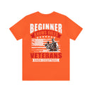 Beginners Know Rules, Veterans Know Exceptions Military Design T-Shirt