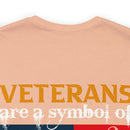Nation's Pride: Military Design T-Shirt Celebrating Veterans