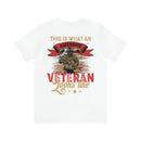 This is What an Awesome Veteran Looks Like: Military Design T-Shirt Celebrating Service and Excellence