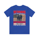 Unsung Heroes: Veterans Defending Our Freedom - Military Design T-Shirt Respecting Real-Life Superheroes