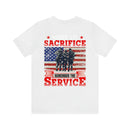 Remembering Sacrifice, Honoring Service: Military T-Shirt with Inspiring Design
