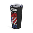 Proud Veteran: 20oz Military Design Tumbler - Celebrate American Heritage in Style!