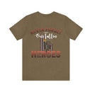 Honoring Our Heroes: 'Never Forget Our Fallen Heroes' Military Design T-Shirt