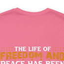 Freedom's Ambassador: Military Design T-Shirt - Brought to You by a Veteran