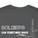 Intelligent Valor: Military Design T-Shirt Celebrating Adaptive Decision-Making