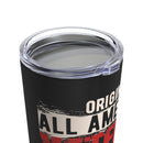 All-American Veteran's Pride: 20oz Military Design Tumbler, Premium Quality, 7 Days a Week