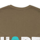 Unite for Mental Health: Teal Ribbon PTSD Design T-Shirt for Awareness