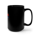 Dad Grandpa Veteran: Military Design Black Mug - 15oz - Honoring the Strength and Service of Our Beloved Veteran Family Members!