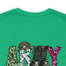 Army Dad: Military Design T-Shirt for Proud Fathers!