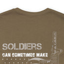 Intelligent Valor: Military Design T-Shirt Celebrating Adaptive Decision-Making