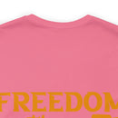 Patriotic Tribute: 'Freedom is Not Free, Thank a Veteran' Military Design T-Shirt