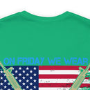 Red Friday Military T-Shirt: Remember Everyone Deployed - On Friday We Wear Red