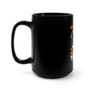 Silent Strength: 15oz Military Design Black Mug - Honoring Veterans' Actions over Words
