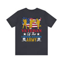 Honoring Courage: Veteran of the United States Army Military Design T-Shirt