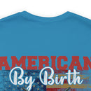 American by Birth, Veteran by Choice: Patriotic Military Design T-Shirt for True Patriots