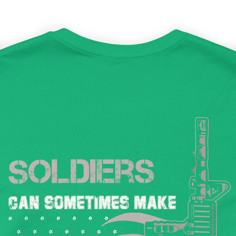 Intelligent Valor: Military Design T-Shirt Celebrating Adaptive Decision-Making