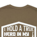 Heartfelt Heroes: Military Design T-Shirt - Honoring Veterans on Their Special Day!